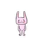 ぴんくのぴんくのうさぎちゃん（個別スタンプ：6）