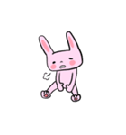 ぴんくのぴんくのうさぎちゃん（個別スタンプ：27）