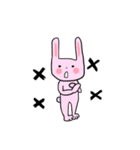 ぴんくのぴんくのうさぎちゃん（個別スタンプ：34）