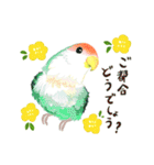 花と鳥さん その3（個別スタンプ：6）