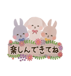 ♡一年中使える♡うさぎの日常♡（個別スタンプ：20）