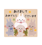 ♡一年中使える♡うさぎの日常♡（個別スタンプ：21）