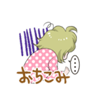 眠たい女の子（個別スタンプ：18）