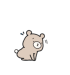 うさぎとくまのゆるい日常スタンプ（個別スタンプ：3）
