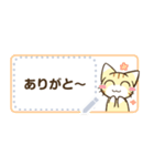 にらみねこしぃちゃんメッセージスタンプ（個別スタンプ：15）