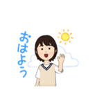 ボブっ子 アバタースタンプ（個別スタンプ：5）