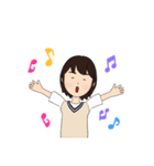 ボブっ子 アバタースタンプ（個別スタンプ：13）