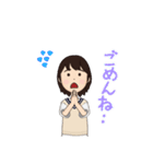 ボブっ子 アバタースタンプ（個別スタンプ：14）
