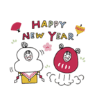 新年あけおめおねえさん（個別スタンプ：8）