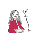 新年あけおめおねえさん（個別スタンプ：22）
