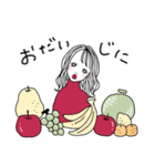 新年あけおめおねえさん（個別スタンプ：32）