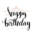 お誕生日おめでとう ⭐（個別スタンプ：18）