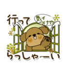 プードル犬 6『時々関西弁(冬)』（個別スタンプ：28）