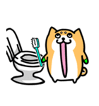 めんどい柴犬（個別スタンプ：12）