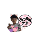 あっくんとテディ④（個別スタンプ：30）
