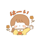 毎日おさげちゃん（個別スタンプ：3）
