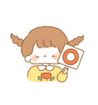 毎日おさげちゃん（個別スタンプ：5）