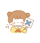 毎日おさげちゃん（個別スタンプ：6）