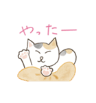 にゃんかわいい三毛猫（個別スタンプ：19）