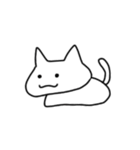雑すぎてよう分からん猫のスタンプ（個別スタンプ：1）
