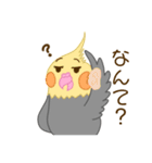 やる気の出ないオカメインコ（個別スタンプ：15）