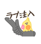 やる気の出ないオカメインコ（個別スタンプ：36）