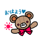テディベア Liebe❤️のスタンプ(基本編)（個別スタンプ：1）