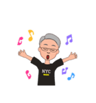 備後弁 還暦おやじ その4（個別スタンプ：12）