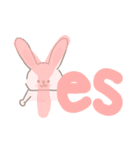 気軽に使える♡うさちゃんスタンプ うさぎ（個別スタンプ：5）