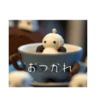 おつかれティーカップロボ（個別スタンプ：7）