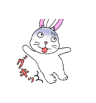 うっかりウサギ（個別スタンプ：24）