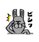 モアイのスタンプ【ウサギパワー注入】（個別スタンプ：6）
