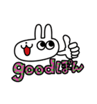 うさぽんLINEスタンプ2（個別スタンプ：4）