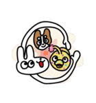 うさぽんLINEスタンプ2（個別スタンプ：11）