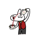 うさぽんLINEスタンプ2（個別スタンプ：26）