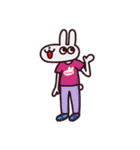 うさぽんLINEスタンプ2（個別スタンプ：35）