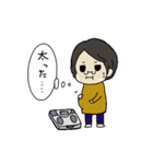 めがねのおかあさん（個別スタンプ：30）