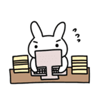 らぼらび: Laboratory Rabbit（英語）（個別スタンプ：26）