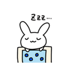 らぼらび: Laboratory Rabbit（英語）（個別スタンプ：34）