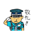 花の警備員さん （修正版）（個別スタンプ：3）
