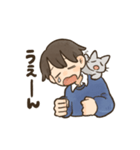 飼い主と6匹のねこ（個別スタンプ：12）