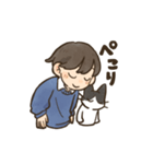 飼い主と6匹のねこ（個別スタンプ：18）