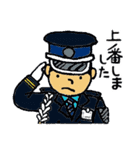 花の警備員さん 2 （修正版）（個別スタンプ：1）