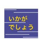 青い丁寧めなスタンプ（個別スタンプ：29）