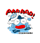 青いてにっぴ（個別スタンプ：13）