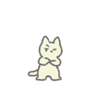 うさぎ と ねこ（個別スタンプ：17）