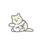 うさぎ と ねこ（個別スタンプ：21）