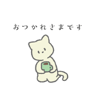 うさぎ と ねこ（個別スタンプ：24）