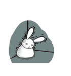 ゲスうさぎ〜たまにポジティブ（個別スタンプ：8）