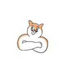 なにかがおかしい柴犬（個別スタンプ：3）